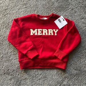 BEACH RIOT “Merry” Christmas sweatshirt